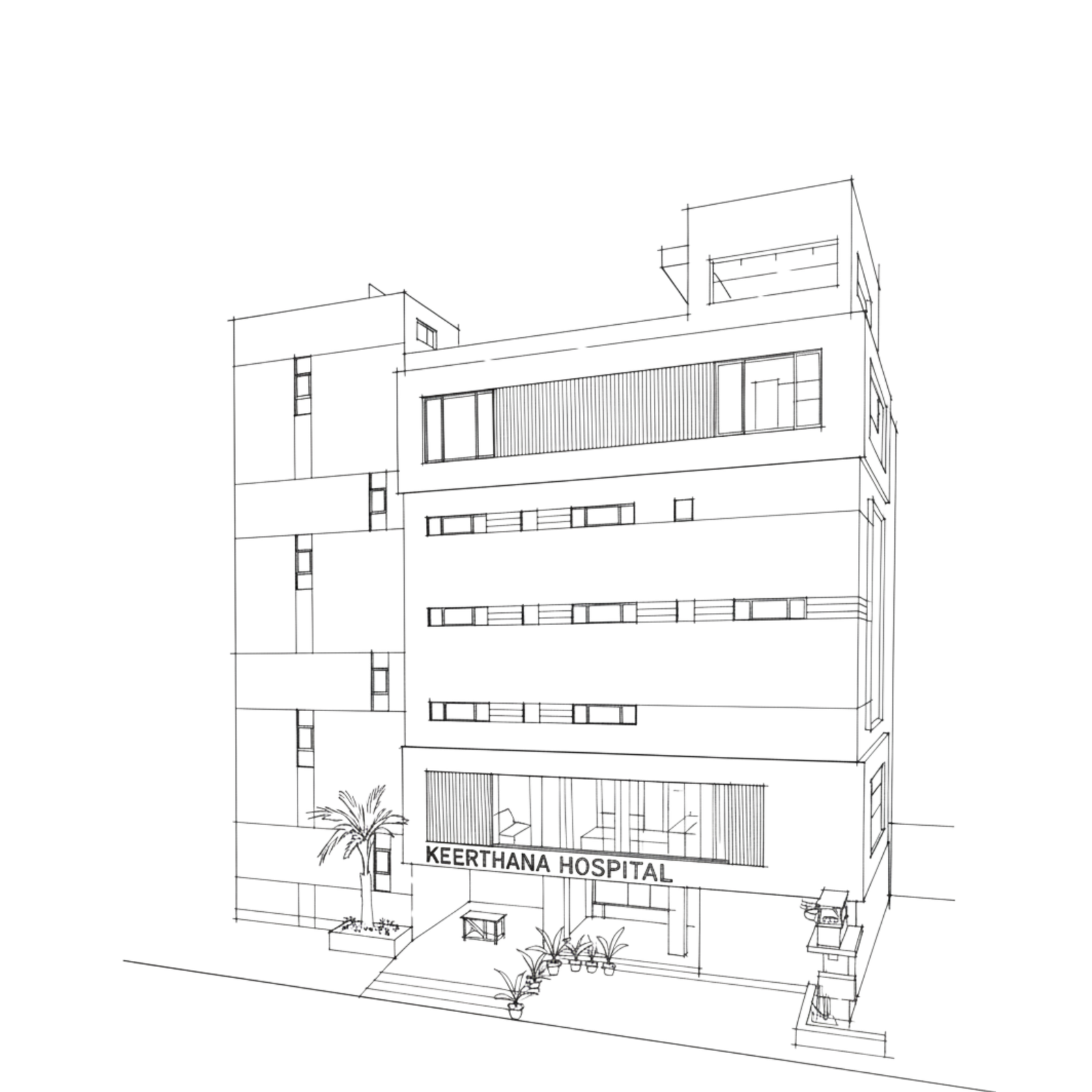 Keerthana Hospitals Building